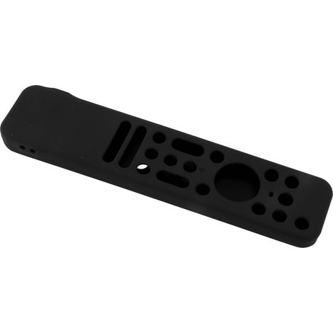 Coque télécommande silicone souple antichoc lavable étui protecteur pour RMF TX800 TX900 noir (1/5)