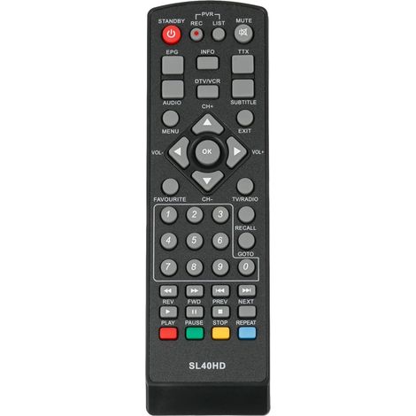 SL40HD Télécommande fit pour télécommande du récepteur Satellite SL40HD HD25 SL40HD/HD25 M01 SL40HD HD25 SL40-HD HD-25 HD25-HDMI HD25HDMI (1/5)