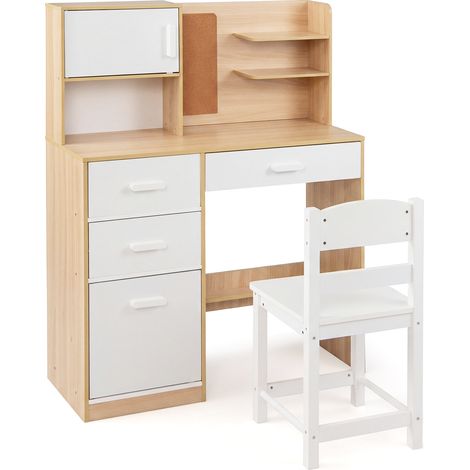 CASART Simple Style Children Writing Table with Chair (1/5)