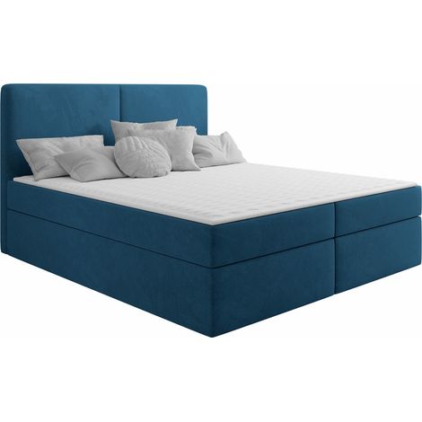 Cama continental Zanesville 100, Manila 26, Continental, Doble, 160x200, Tapiz, Somieres, 162x209x115cm