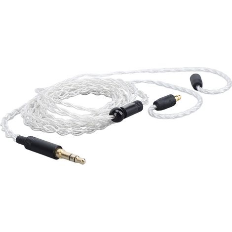 Câble de remplacement pour écouteurs IE100 Pro, en cuivre plaqué argent, prise stéréo 3,5 mm, longueur 1,2 m (1/5)