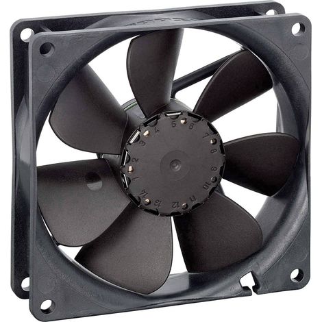 Ventilateur axial EBM Papst 3414 N 9292506321 24 V/DC 82 m³/h (L x l x H) 92 x 92 x 25.4 mm 1 pc(s)