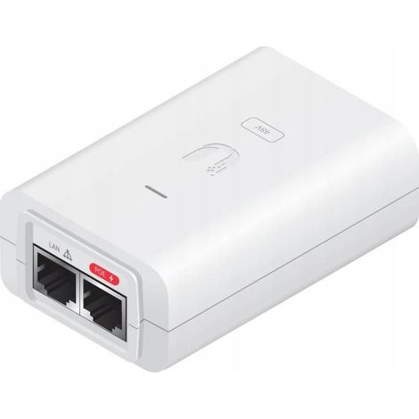Inyector PoE Ubiquiti 24 V 24 W Blanco, POE-24-24W-WH