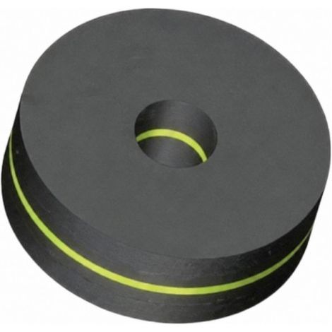 Gebohrte Klappe Neopan EPDM Nr. 12C 4x19x5 - Beutel mit 2 Stück.