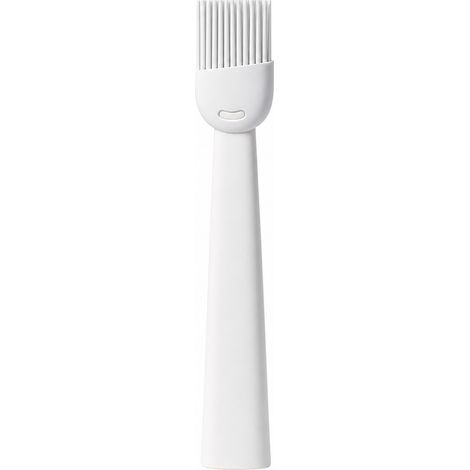 Pinceau à huile en silicone pour barbecue et pâtisserie, couleur blanc (1/5)