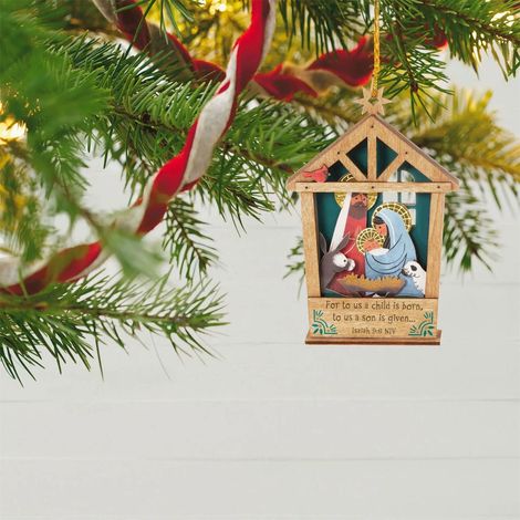 Pendentif Arbre De Noël - Pendentif Père Noël - Décoration Suspendue En Acrylique Pour Intérieur Et Extérieur - Lot De 1 (1/5)