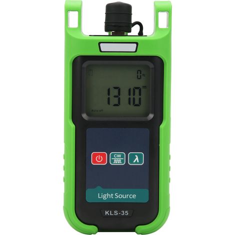 KLS35S Optische Lichtquelle mit zwei Wellenlängen, tragbares optisches Leistungsmessgerät für Einzelmodi (1/5)