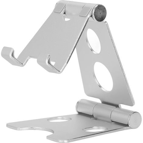 Support en alliage d'aluminium pour téléphone et tablette, réglage multi-angle pour streaming en direct (1/5)