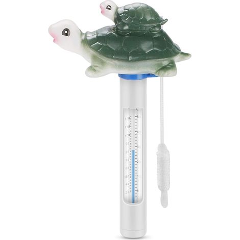 Thermometre Flottant - Pour Piscine Extérieure Intérieure Spa Jacuzzi Bassin À Poissons Aquarium - Plage De Température 0 À 50 °C - 1 Pièce (1/5)
