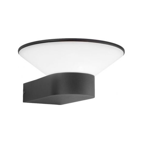 Applique Murale LED 13 Watt 3000K Gris anthracite Miidex Lighting® (1/5)
