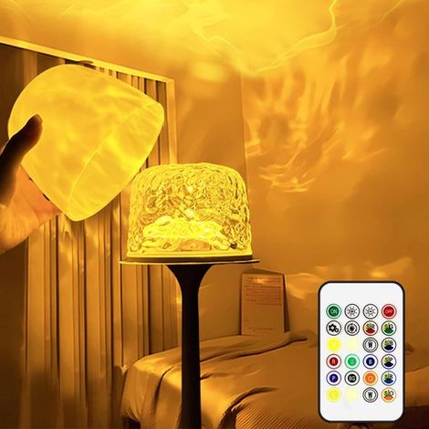 Ocean Lamp LED-Sternenhimmelprojektor – 16 Lichteffekte – Dimmbares Stimmungslicht