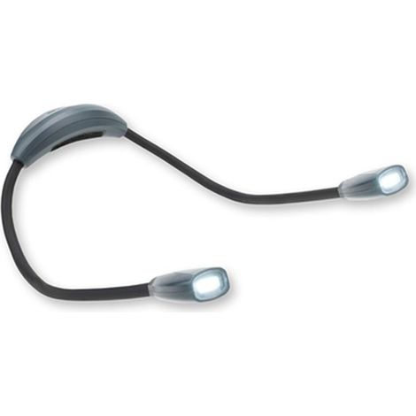 Lámpara de cuello Carson nl-10 doble led manos libres