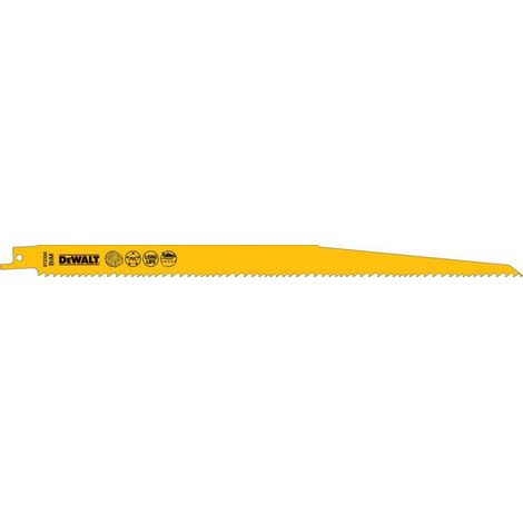 DeWalt Säbelsägeblatt BIM Holz 305 mm 6TPI