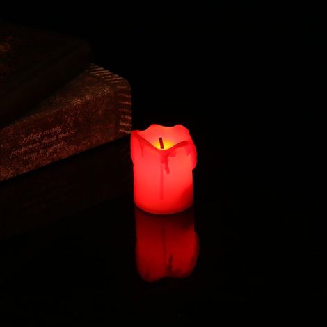 Lot de 12 Bougies chauffe-plat électriques à LED sans flamme vacillantes pour décoration de mariage, Noël, bougies LED scintillantes avec télécommande parfumée