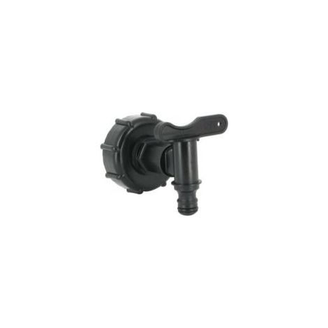 Robinet, accessoires S60X6 - Robinet en PEHD pour réservoirs d'eau de 1 000 L - Crezuo (1/4)