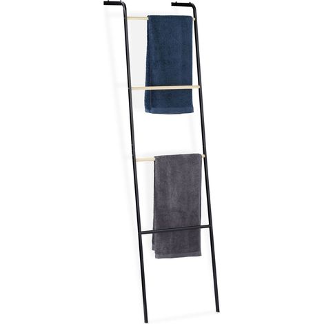 Escalera para toallas de metal