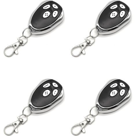 4X Compatible Alutech AT-4 AR-1-500 AN-Motors TéLéCommande 433.92 MHz Code Roulant Ouvre-Porte de Garage 4 Canaux (1/4)