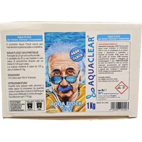 Aqua Flock pastiglie da 125 gr flocculante 1kg