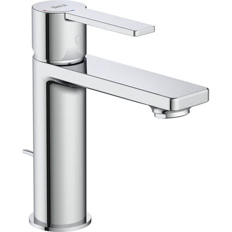 MEZCLADOR LAVABO TARGA CON AIREADOR Y DESAGÜE AUTOMÁTICO CROMO