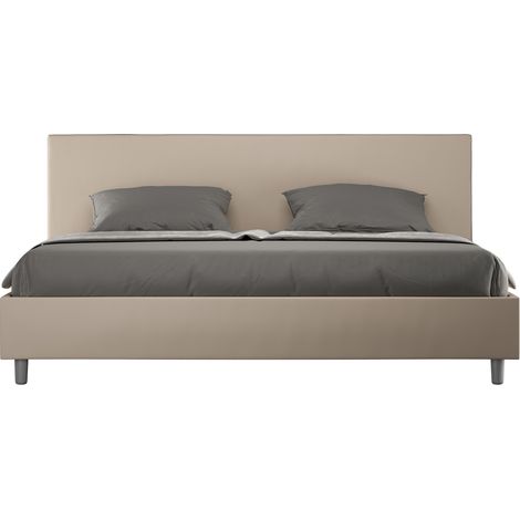 Letto Matrimoniale Extra Large 200x200 cm Senza Rete Adele Tortora (1/5)