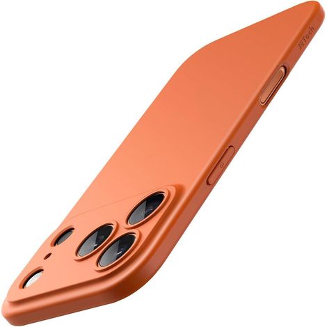Handyhülle iPhone 17 Pro Dünn Kameraschutz Orange (1/5)