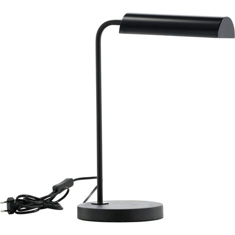 Lampe à Poser Design "Harmonica" 43cm Noir (1/5)