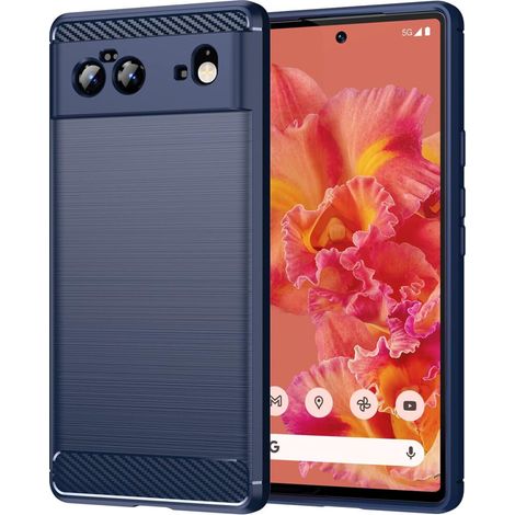 Elle épouse parfaitement les contours de l'appareil et se nettoie facilement : cette coque en TPU pour Google Pixel 6 5G offre une protection intégrale, des découpes précises et un maintien sûr grâce (1/2)