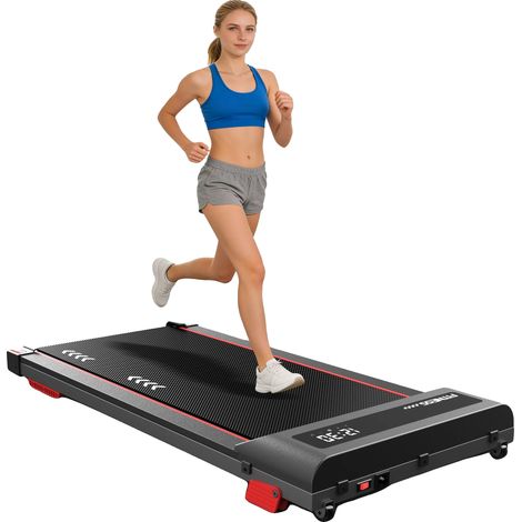 Tapis de course sous le bureau, moteur de 2,25 CV, capacité de 100 KG, pente réglable, longueur de ceinture de course de 80-120 cm, largeur de ceinture de course de 30-50 cm (1/5)