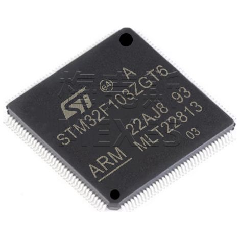 Electronic components of the STM32F103ZGT6 STM32F105R8T6 chip, 5 units to assemble.