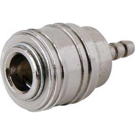Coupleur rapide euro line pour tuyau Ø 8 mm – Raccord pour compresseur – Passage d'air fiable et rapide – Longévité accrue (1/2)