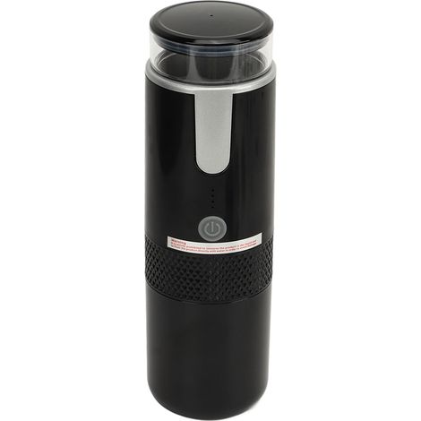 Machine à café portable rechargeable Type C, mini cafetière sans fil avec batterie 1200mAh, idéale pour voyage et camping (1/5)