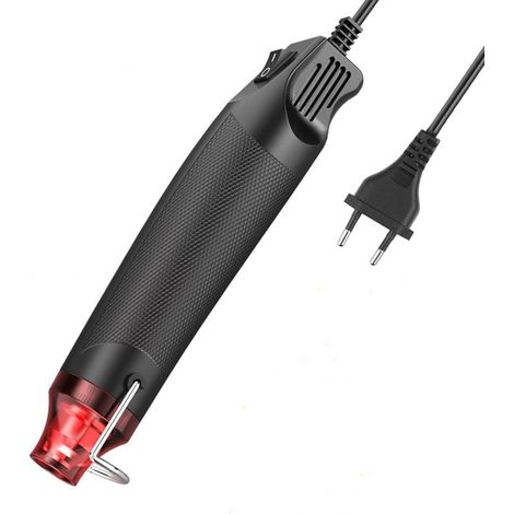 Décapeur Thermique Mini, Pistolet à Air Chaud Petit 300W Chauffage Rapide pour D'emballage Rétractable le Gaufrage Séchage de la Peinture du Papier (1/5)