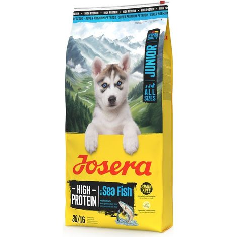 Poisson de mer junior riche en protéines Josera 12,5 kg