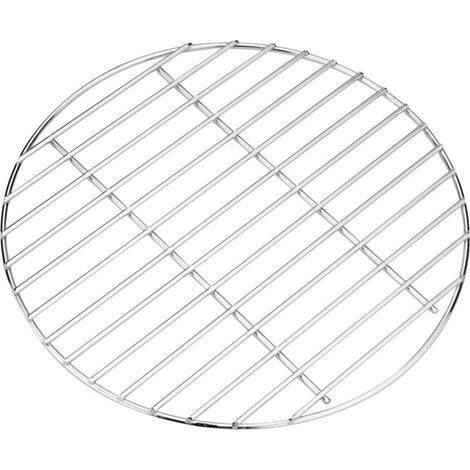 Grille à Charbon de Bois en Acier Inoxydable pour Barbecue Rond Portable pour Pique-niques, fêtes dans Le Jardin et Cuisine en Plein air (1/5)