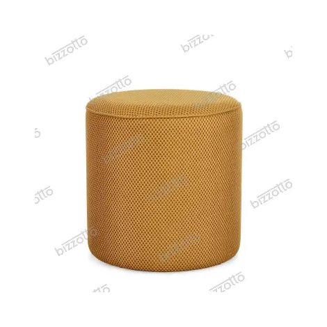 Pouf Olesya senape 42x43 cm