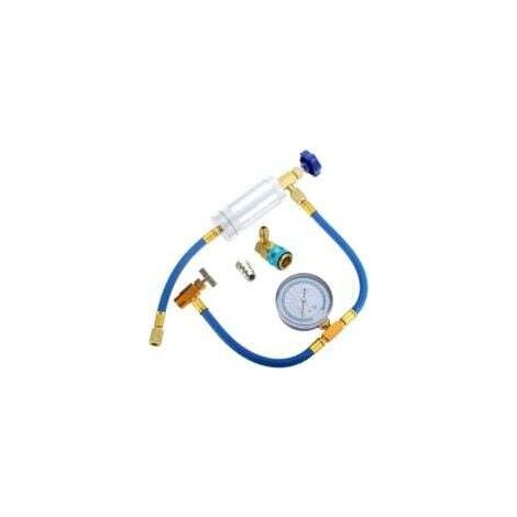 R134A Klimaanlagenöl-Einspritzwerkzeug – Schnell-Unterseite mit käseartigem Mittel – R12-zu-R134A-Adapter – Crezuo