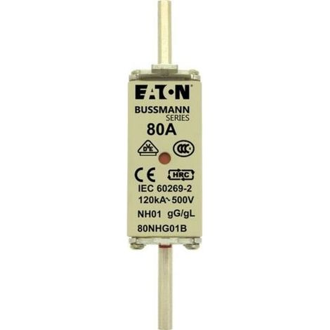Eaton NH-SICH.EINSATZ 80A 500V GR1 (NH1/ 80A 500V)