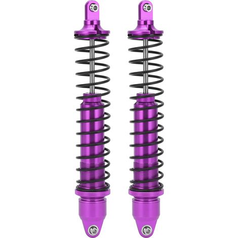 Amortisseurs RC voiture amortisseur pour Traxxas Xmaxx 1/5 pour Baja essence voiture radiocommandée violet (1/5)