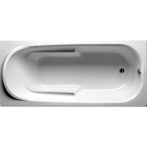 RIHO Columbia Rechteck-Badewanne, Einbau, 1-Sitzer, weiß, (1/3)