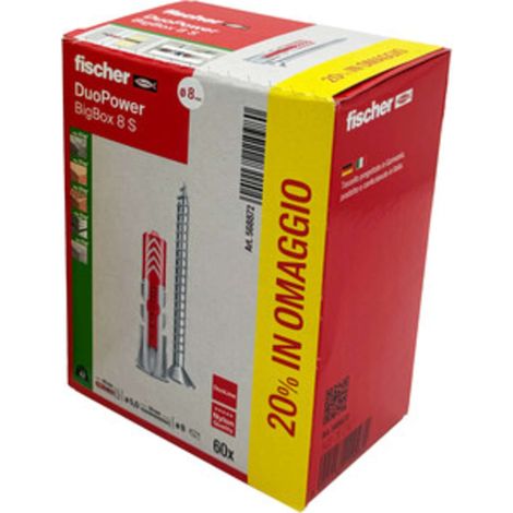 FISCHER TASSELLO DUOPOWER S  8X40 VITE  50+10 OMAG