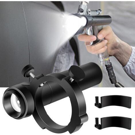 Led Automotive Paint Spray Gun Light Portable Lighting System with 3 Adjustable Brightness Levels for Car and Home Decoration (1/5)