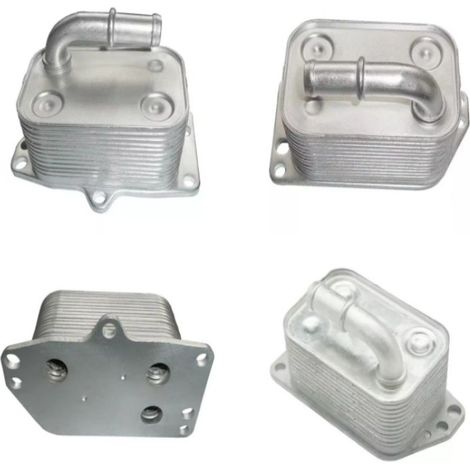 1103N3 3221470 convient à la base de filtre à huile Peugeot 3008 307 408 Citroën C4 C5, base en aluminium, pour l'installation du filtre à huile, y compris la soupape de dérivation. (1/3)