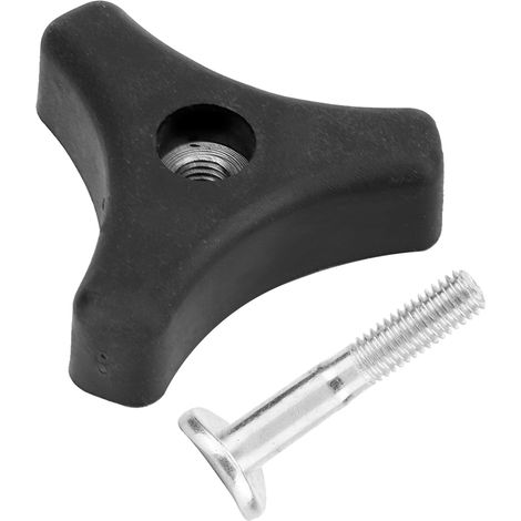 Ensemble de 1 vis, écrou et bouton triangulaire pour poignée de tondeuse à gazon Honda (1/5)