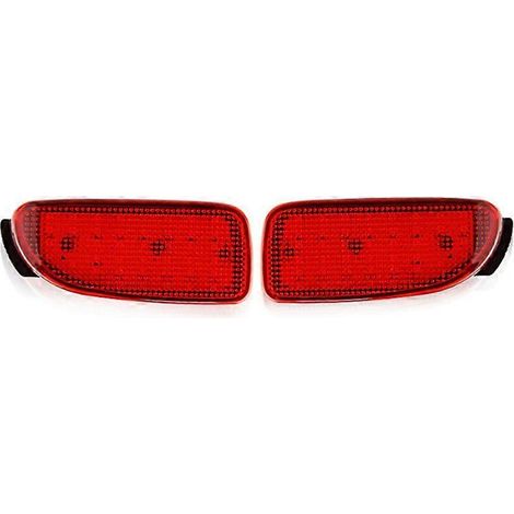 LED-Rücklicht mit Reflektor und roter Linse für die hintere Stoßstange (1/5)