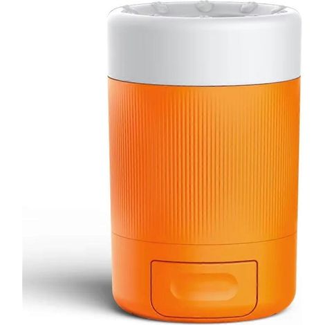 Hundepfotenwaschbecher – Hundetoilette – Pfotenreinigung – Orange (1/5)