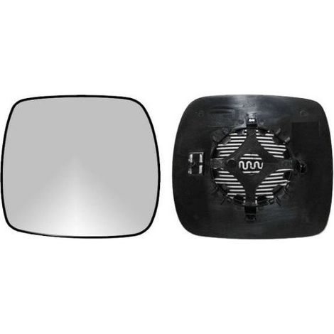 Verre de rétroviseur droit/gauche chauffant Renault Kangoo 2 phase 1 2008-2013