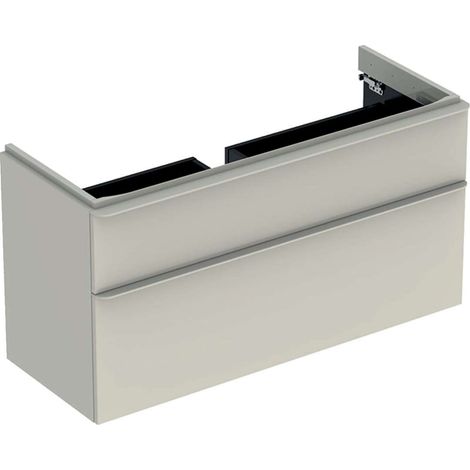 Geberit Smyle Square armoire sous lavabo, 1184x617x470mm, avec 2 (1/3)