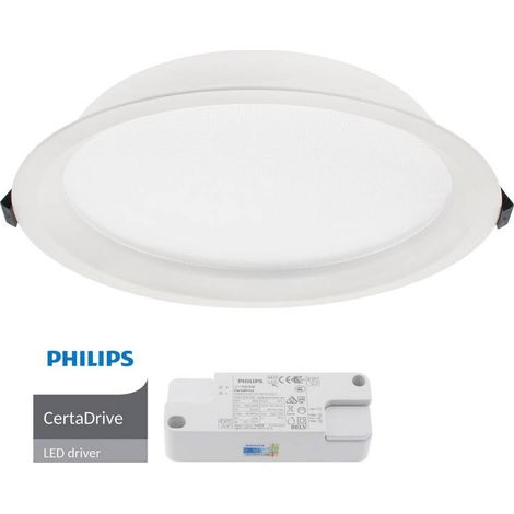 Downlight BOL, 44W,  Certadrive, CCT, CRI90, UGR17, IP54, 3000-4000-6000K