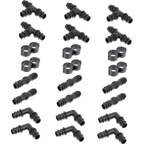 Stück Teiliges Pe Bewässerungszubehör Set mit Rohrverbindern (1/5)