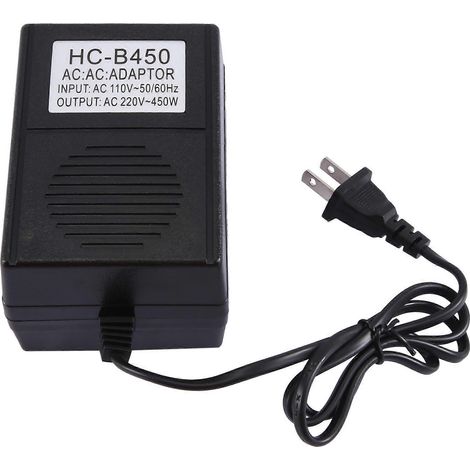 110V auf 220V 450W Stromwandler für Sauerstoffkonzentratoren Verwendung mit einem Netzadapter (US-Stecker). (1/5)